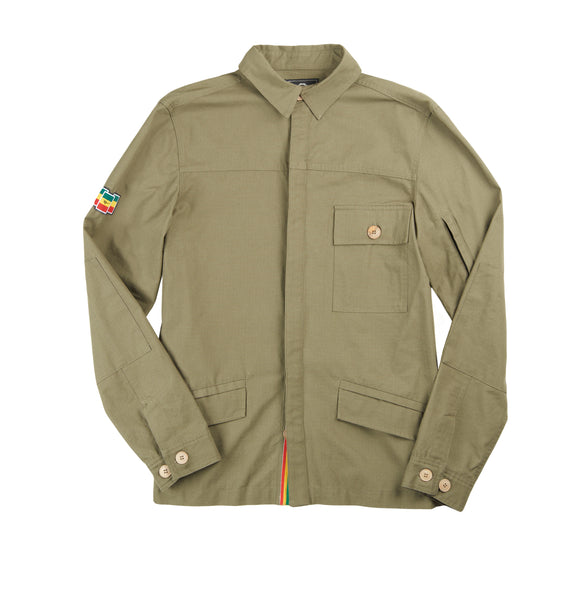 Signature Shirt Jacket - Green